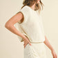 INDIFFERENT DETAILED KNIT TOP