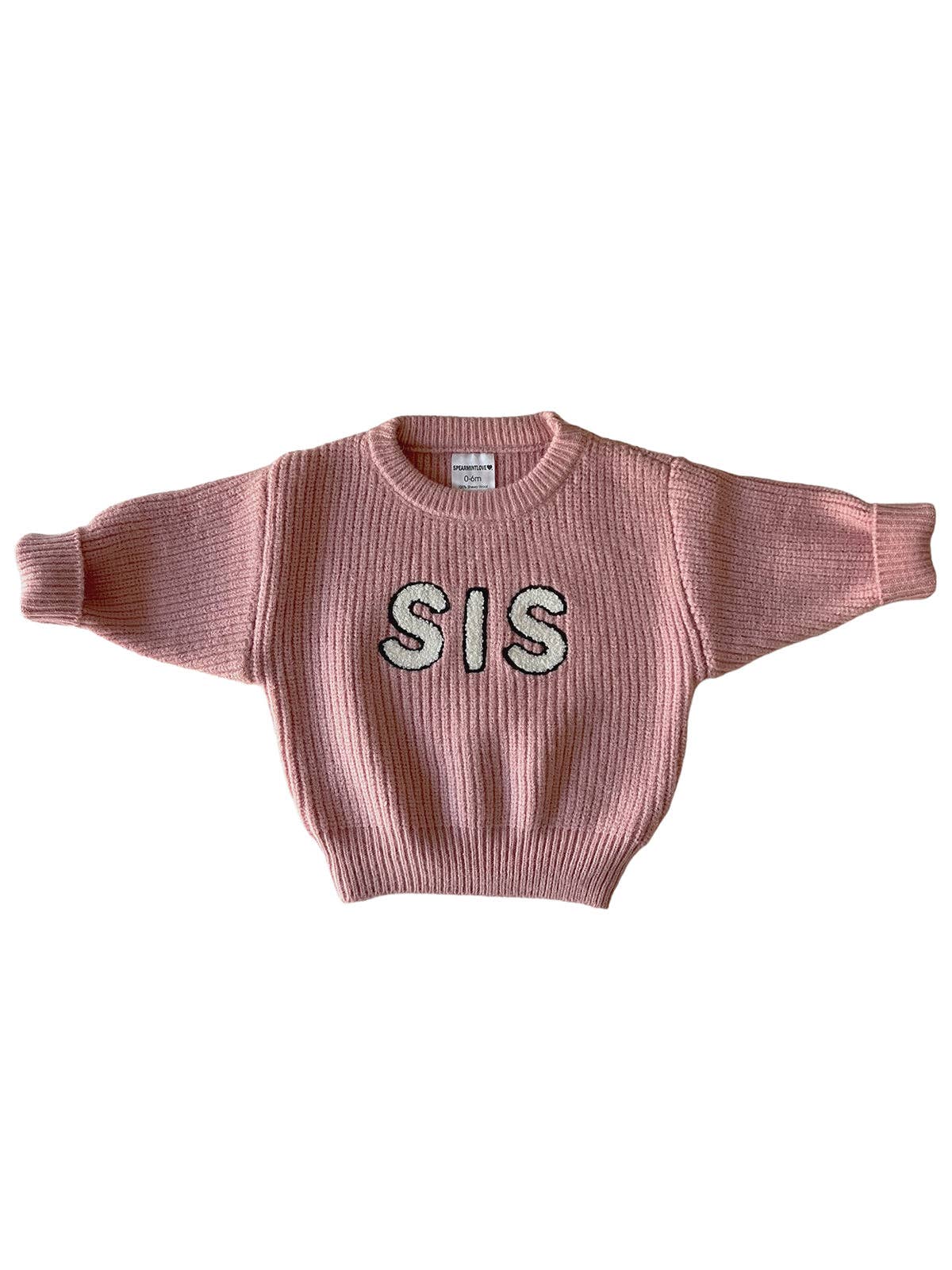 SIS KNITTED SWEATER - WHITE