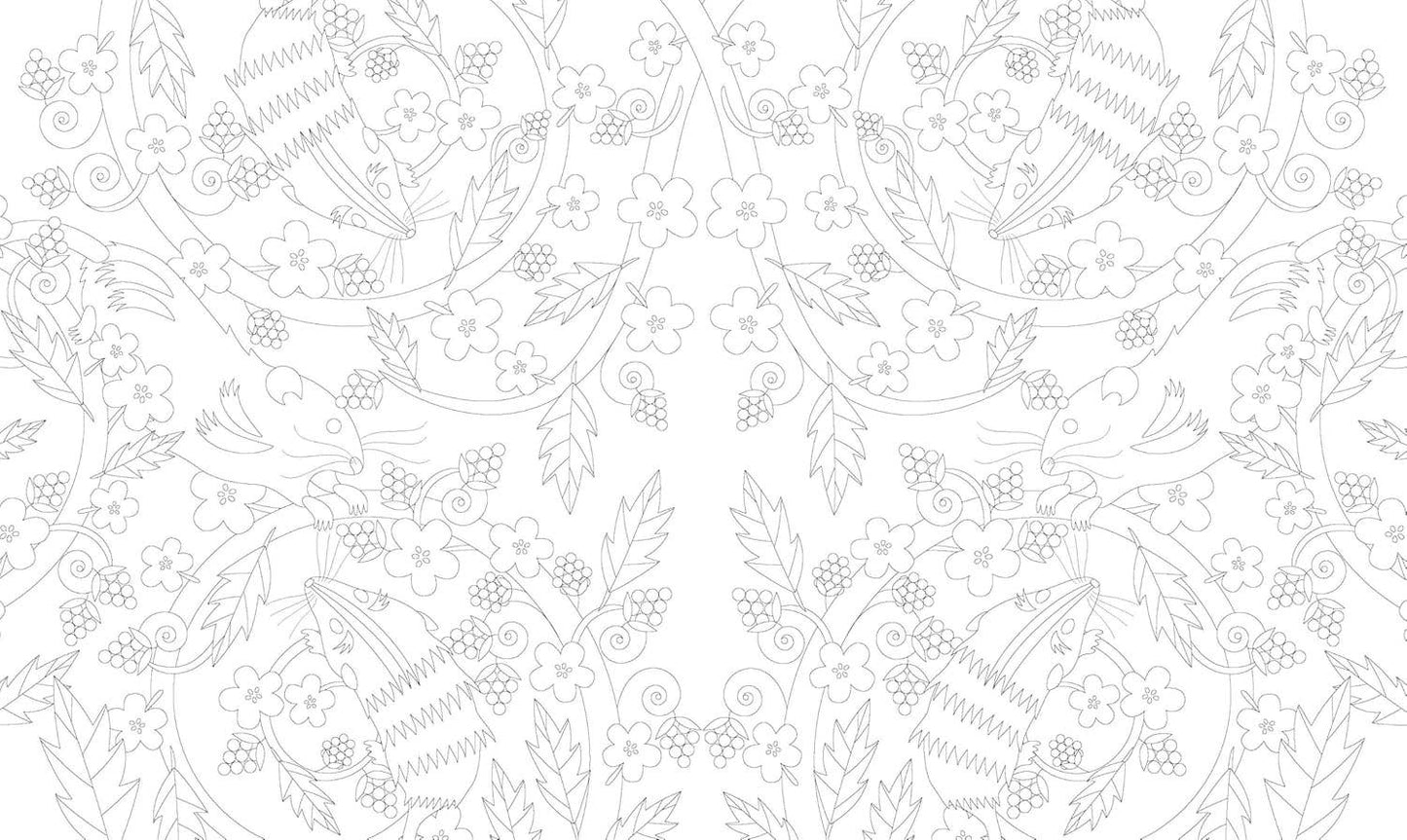 MINDFUL YEAR COLORING BOOK