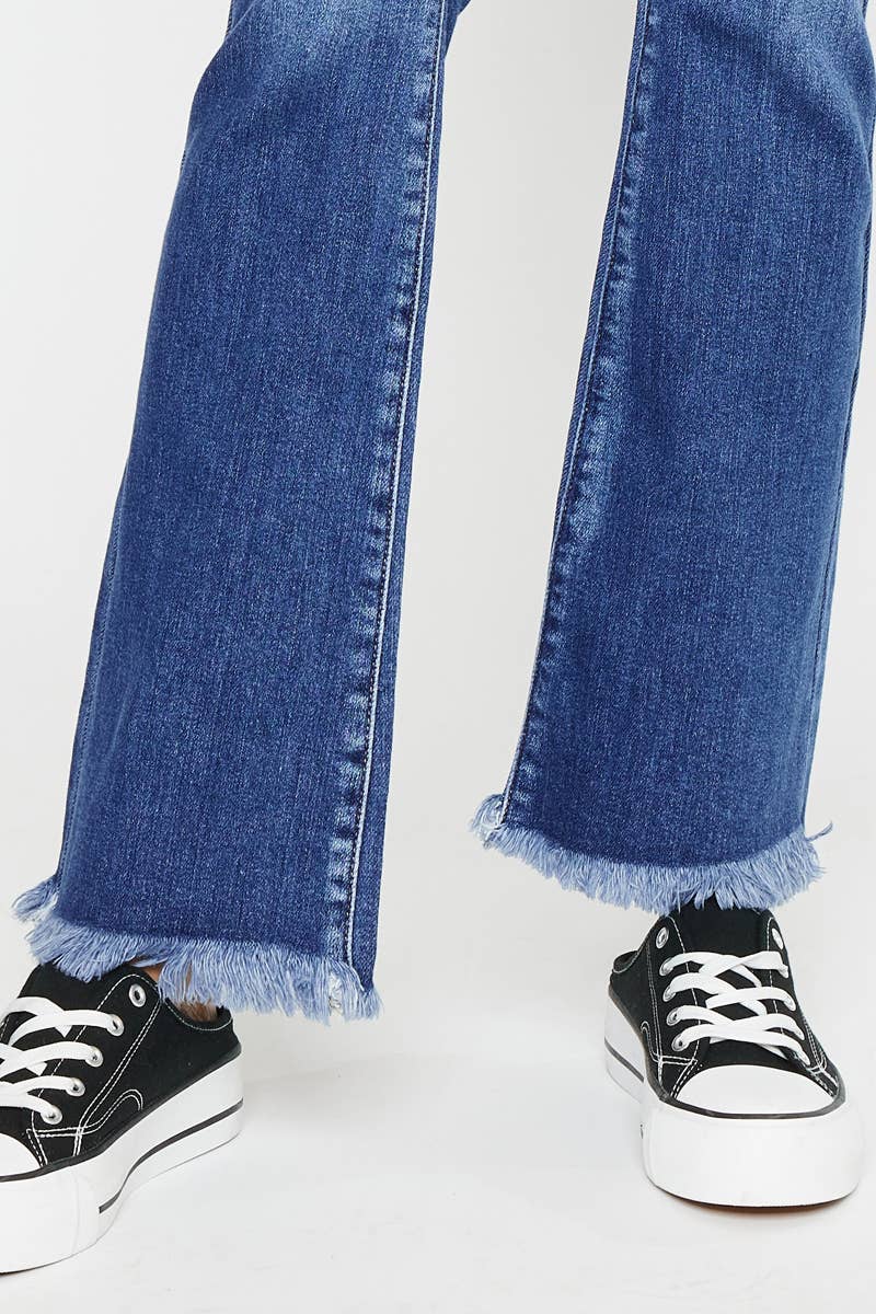 LOW RISE BABY BOOTCUT DENIM