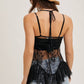 SHEER LACE TANK